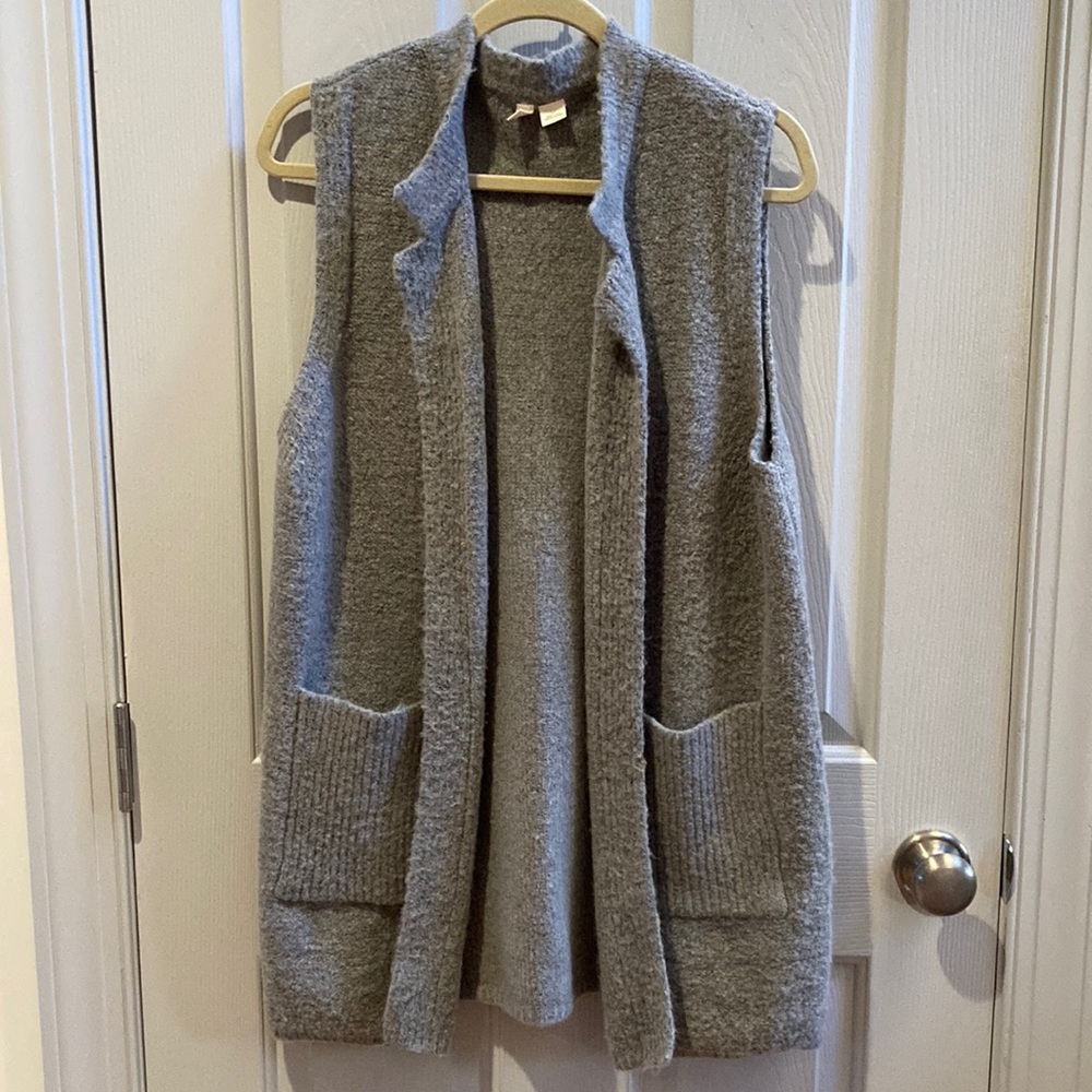EUC Moth gray vest